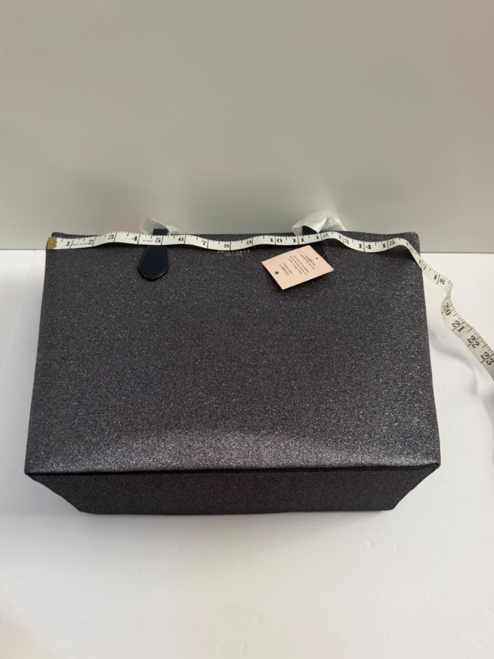 Kate Spade New York Joeley Silver Glitter Tote - Picture 6 of 8
